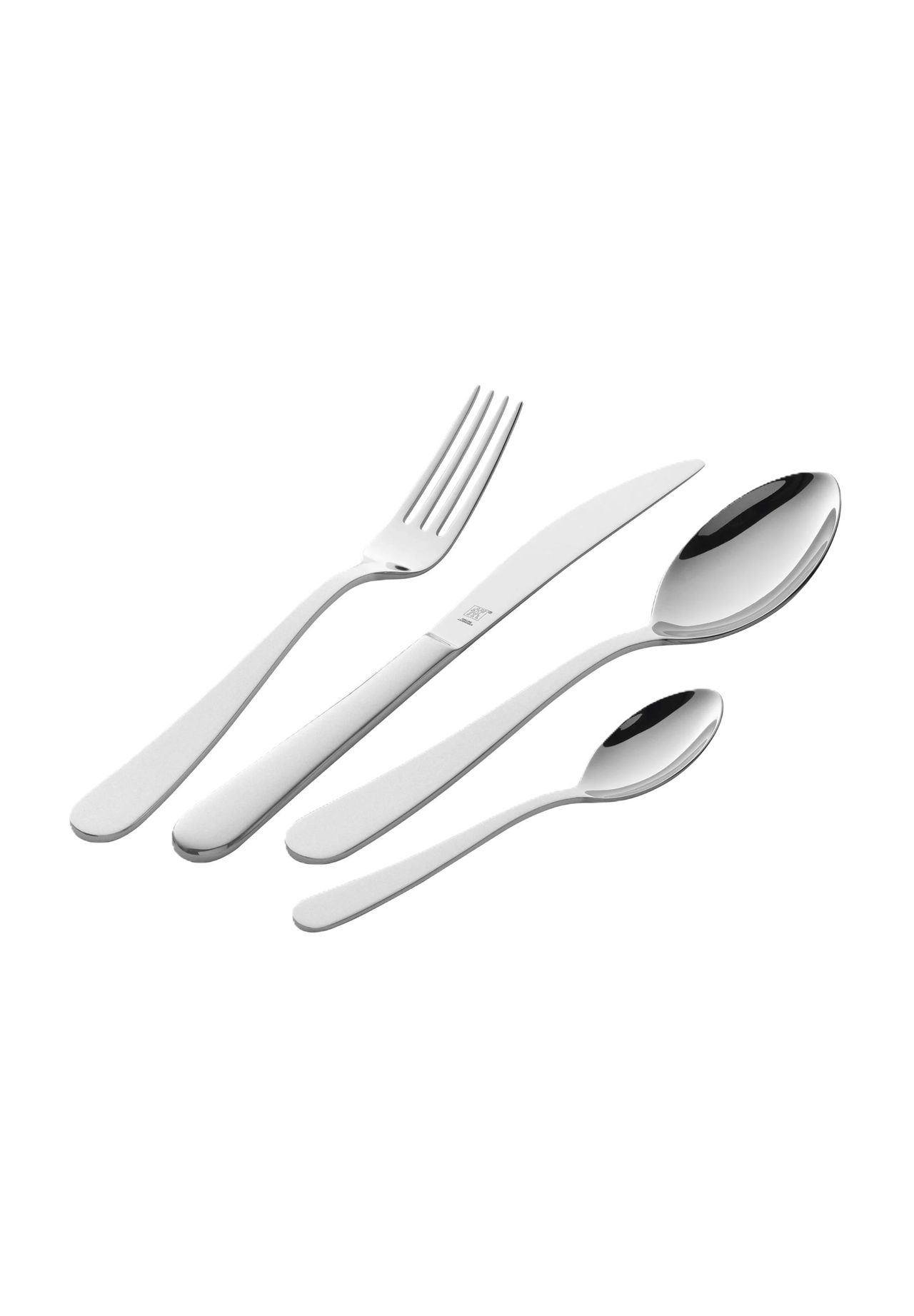 Zwilling Mattiert Greenwich Besteck Set, 68-Teilig, Für 12 Personen, 18/10 Edelstahl/Hochwertiger Klingenstahl, Silber [Plastikfreie Verpackung] - Image 4