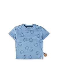 sigikid® - T-Shirt Tiger & Löwe ,  für Kinder - Hellblau