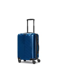 REDOLZ Essentials 18 - Essentials 18 4 Rollen Kabinentrolley 55 cm mit Dehnfalte - metallic-black shiny