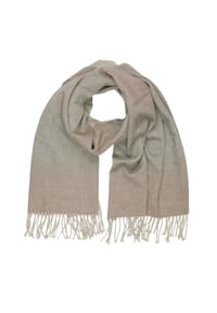 collezione alessandro® - Winterschal Taupe in modischem taupe-grau, Made in Italy - taupe