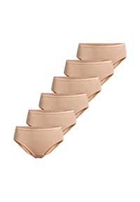 -con-ta- - Hüftslip 6er Pack Modal - Ecru