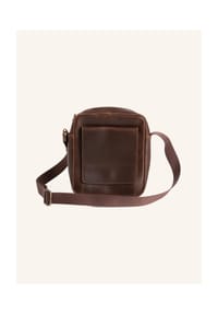 BUCKLE & SEAM - Leder Reporter – Bag COLLECTOR, wasserdicht - Braun