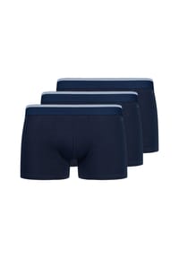 SKINY® - Herren Boxershorts, 3er Pack - Pants Cotton Multipack, Unterwäsche, Unterhose, einfarbig - Blau