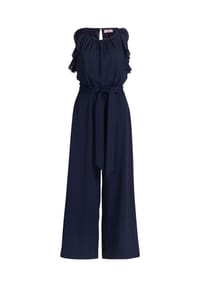 Vera Mont - Jumpsuit mit Volant - Blue Stone