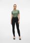 VERO MODA® T-Shirt, Slim-Fit, U-Boot-Ausschnitt, für Damen Bild 4