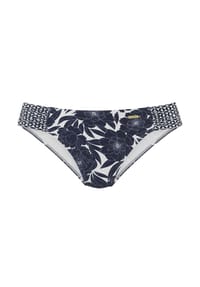 Sunseeker - Bikinihose "BLOSSOM", Raffung, für Damen - NAVY-PRINT 12505