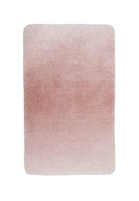 WECONhome Badteppich Luuk - Flauschiger Badvorleger mit Antirutsch-Beschichtung - Badteppich - blau meliert
