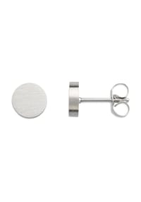 XENOX - Herren Ohrstecker, Edelstahl - GESCHWÄRZT