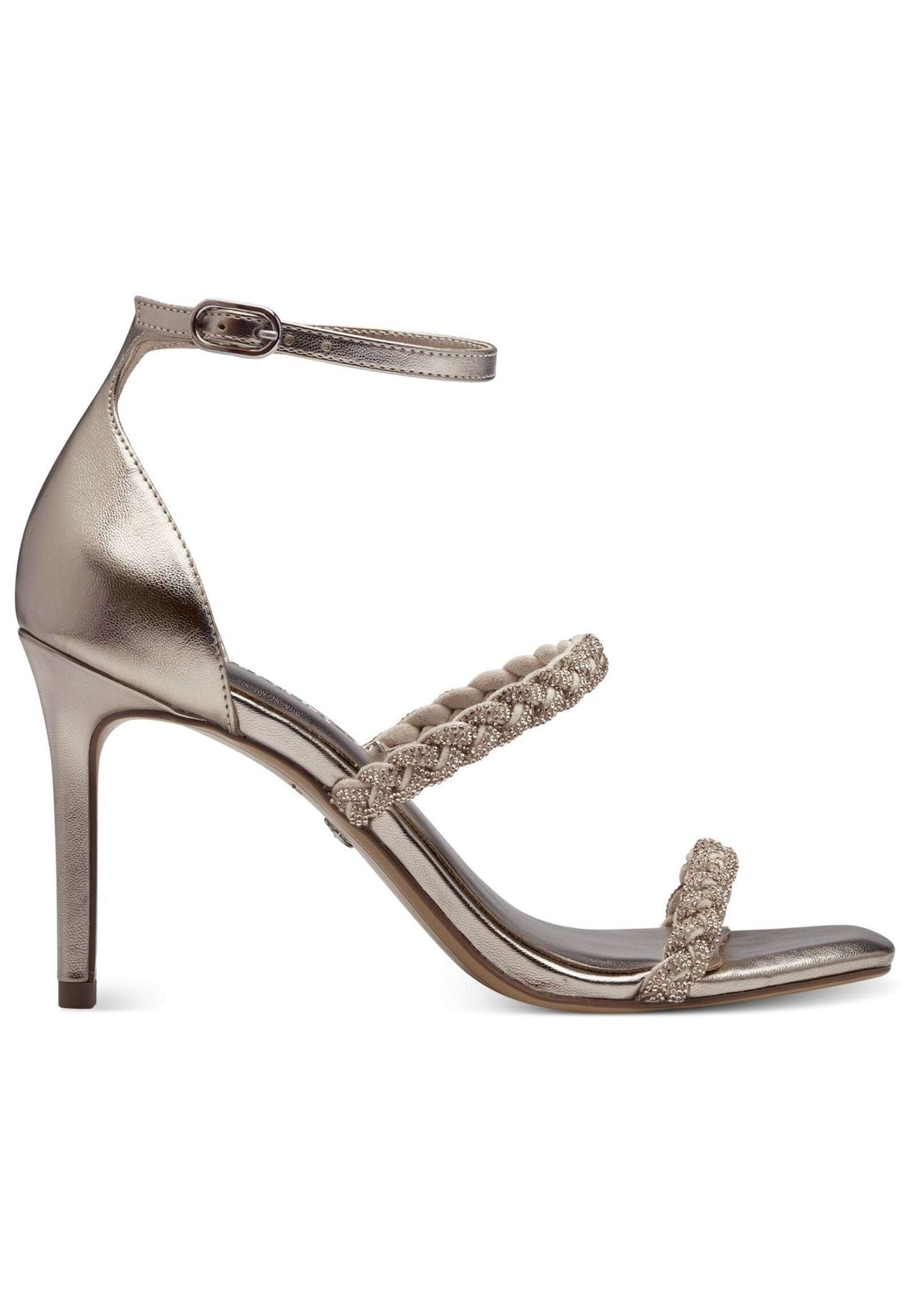Tamaris Lederimitat/Textil Sandalen | GALERIA