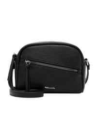Tamaris - ALESSIA Umhängetasche, Kunstleder, Emblem, für Damen - 100 BLACK (VE3)