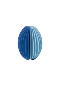 REMEMBER® Papiervase - YUKI - BLUE