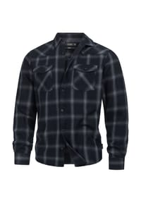 INDICODE - Hemd Langarm Altin - Black