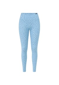 SMILODOX - High Waist Leggings Velvara - Braun Leo