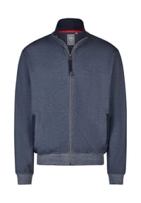 hajo - Sweatjacke Soft Sweat - Dunkelblau