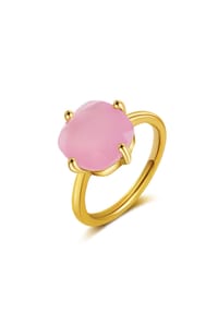 AILORIA - Ring Rosa Chalcedon ÉGLANTINE - rosa