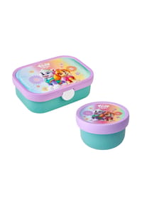 MEPAL Obst- und Bentobox Paw Patrol Girls Campus 300 & 750 ml türkis-lila - CAMPUS - türkis-lila