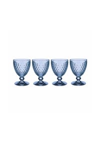 Villeroy & Boch Rotweingläser Boston Coloured 310 ml 4er Set - BOSTON COLOURED - blau