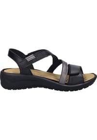 JOSEF SEIBEL - Damen Sandale Annecy 12, schwarz-kombi - schwarz-kombi