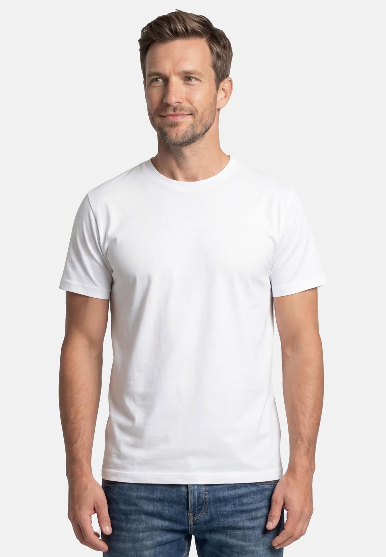 Lerros T-Shirt, 2Er-Pack, Baumwolle, FüR Herren, Weiß, S