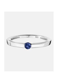 Diamant L'eternel - Ring, mit Saphir, 585 Weißgold - white gold