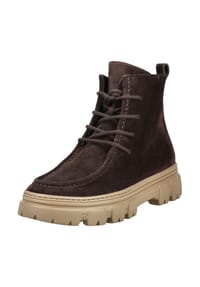 paul green - Veloursleder Stiefelette - Mocca