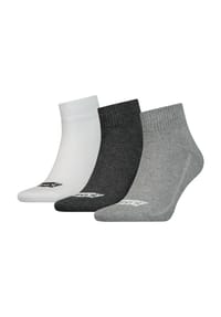 Levi's® - Kurzsocken, 3er-Pack, Logo-Design, für Herren - 001 BLACK