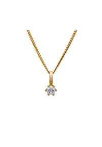 Orolino - Anhänger mit Kette 585/- Gold 1 Brillant 0,25ct. - gelb