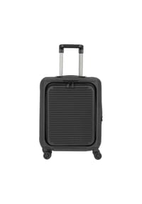 MANDARINA DUCK - Tank Case - 4-Rollen-Trolley mit Vortasche 55 cm (china blue) - black