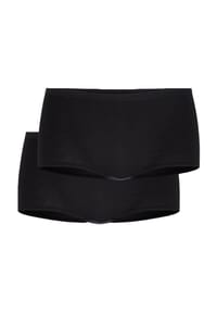 CALIDA - Benfit Classic Panty, 2er-Pack, uni, für Damen - schwarz