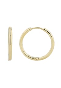 Adelia's - Damen Edelstahl Ohrringe Creolen goldfarben - gold