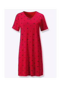 Witt - Sleepshirts - rot + schwarz