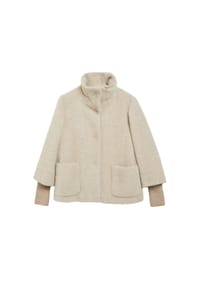 s.Oliver BLACK LABEL - Übergangsjacke, Stehkragen, für Damen - 80Q1 BROWN