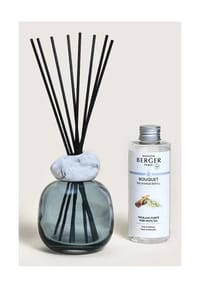 MAISON BERGER BOUQUET  - Mineral Blau - Aromatischer Weißer Tee Raumduft Diffuser - 