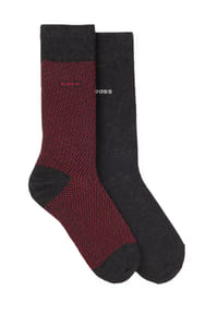 BOSS - Socken, 2er-Pack, für Herren - 001 BLACK