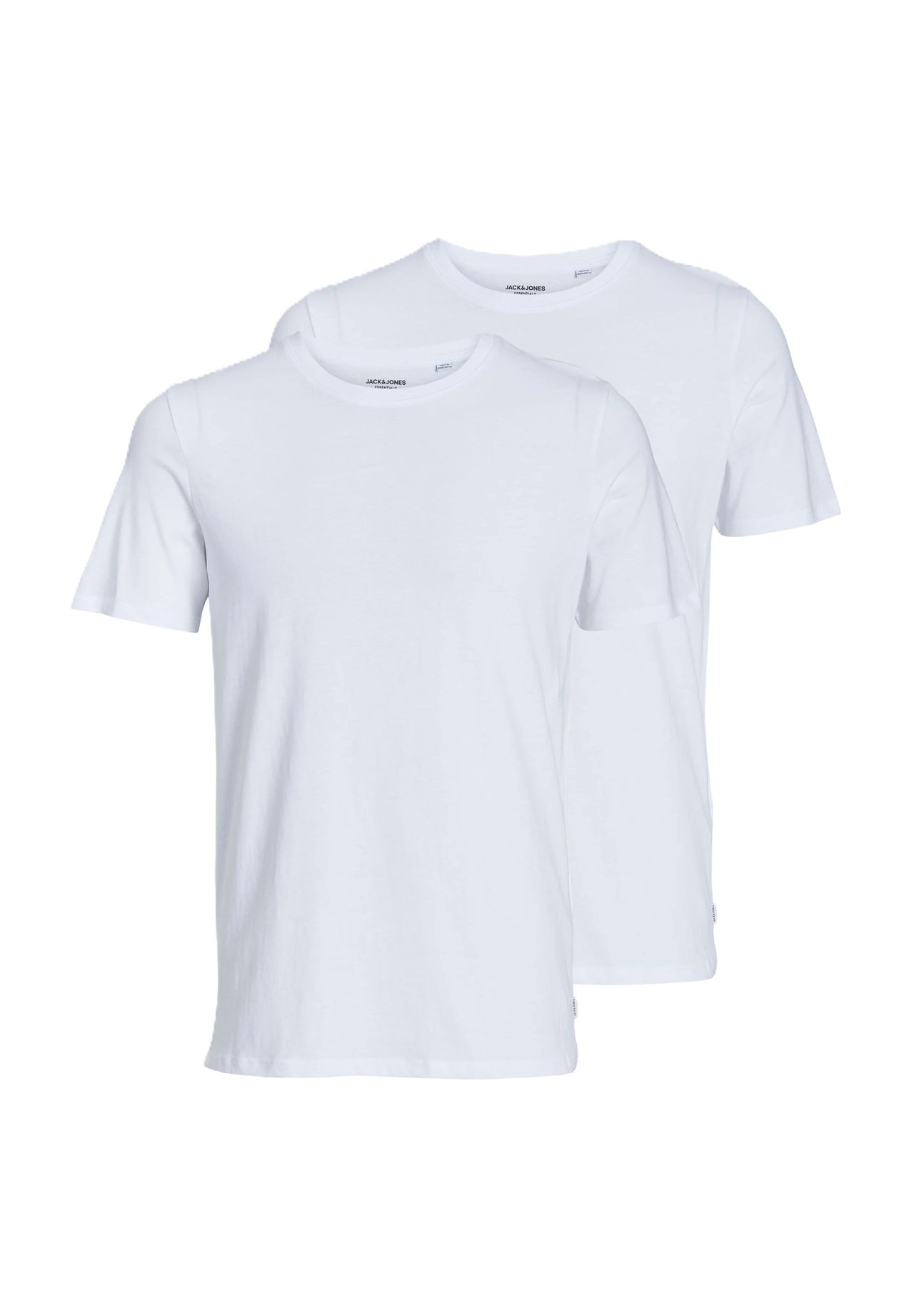 VAN GRAAF Jack & Jones Herren Weiß T-Shirt Baumwolle Klein - Bild 10