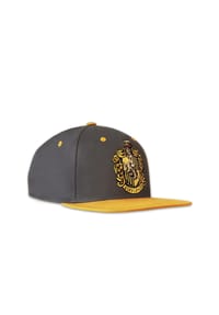 LOGOSHIRT® - Snapback Kids Harry Potter - Hufflepuff Logo - grau/gelb