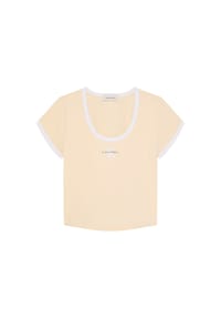 Calvin Klein Jeans - T-Shirt, cropped, für Damen - 0  TGY WHITE