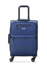 DELSEY PARIS - MAUBERT 2.0 4-Doppelrollen-Trolley, Dehnfalte, TSA Schloss - BLAU