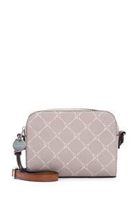 Tamaris ANASTASIA CLASSIC - Umhängetasche "Anastasia", Kunstleder, Logo-Print, für Damen - linen