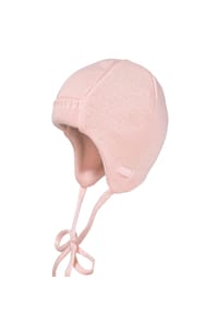 maximo® - BABY-Mütze, Strick Bindeband - buchemeliert