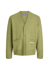JACK & JONES - Cardigan NORREBRO Strickjacke - grün