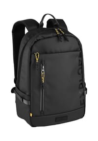 camel active EXPLORE - Tagesrucksack, Zweiwegereißverschluss, reflektierend, für Herren - BLACK
