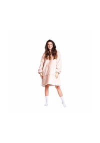 COFI - Superweiche Kapuzendecke in XL – Komfort pur für jeden Tag - Pink XL