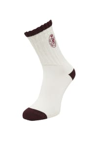 TOMMY HILFIGER - Socken, Rippbündchen, für Damen - 001 OFF WHITE