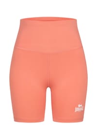 LONSDALE™ - Frauen Radlerhose LUDWELL - Terracotta/White