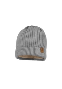 maximo® - BABY-Umschlagmütze, Rippe Futter - cork washed