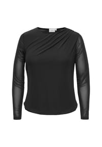 ONLY CARMAKOMA - Shirtbluse, Rundhals, für Damen - 177911  BLACK