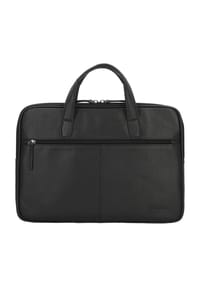d & n® Business Line - Business Line Aktentasche Leder 40 cm Laptopfach - schwarz