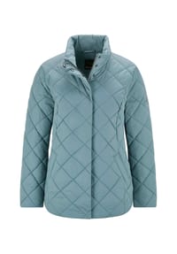 GOLDNER - Kurzgröße:  Moderne Winterjacke mit Stehkragen - cyclam