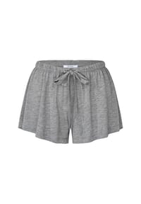 MYJAMA - Pyjamahose Bella hellgrau mit Satinband - grau
